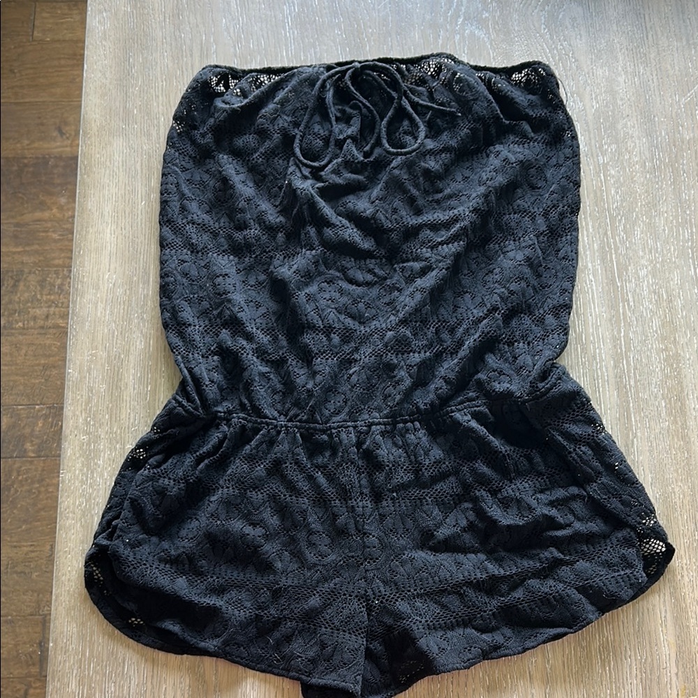 Victoria's Secret Black Swim Coverup